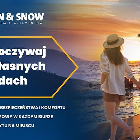 Apartamenty Sun & Snow Przystan Letnica Gdańsk Kültér fotó