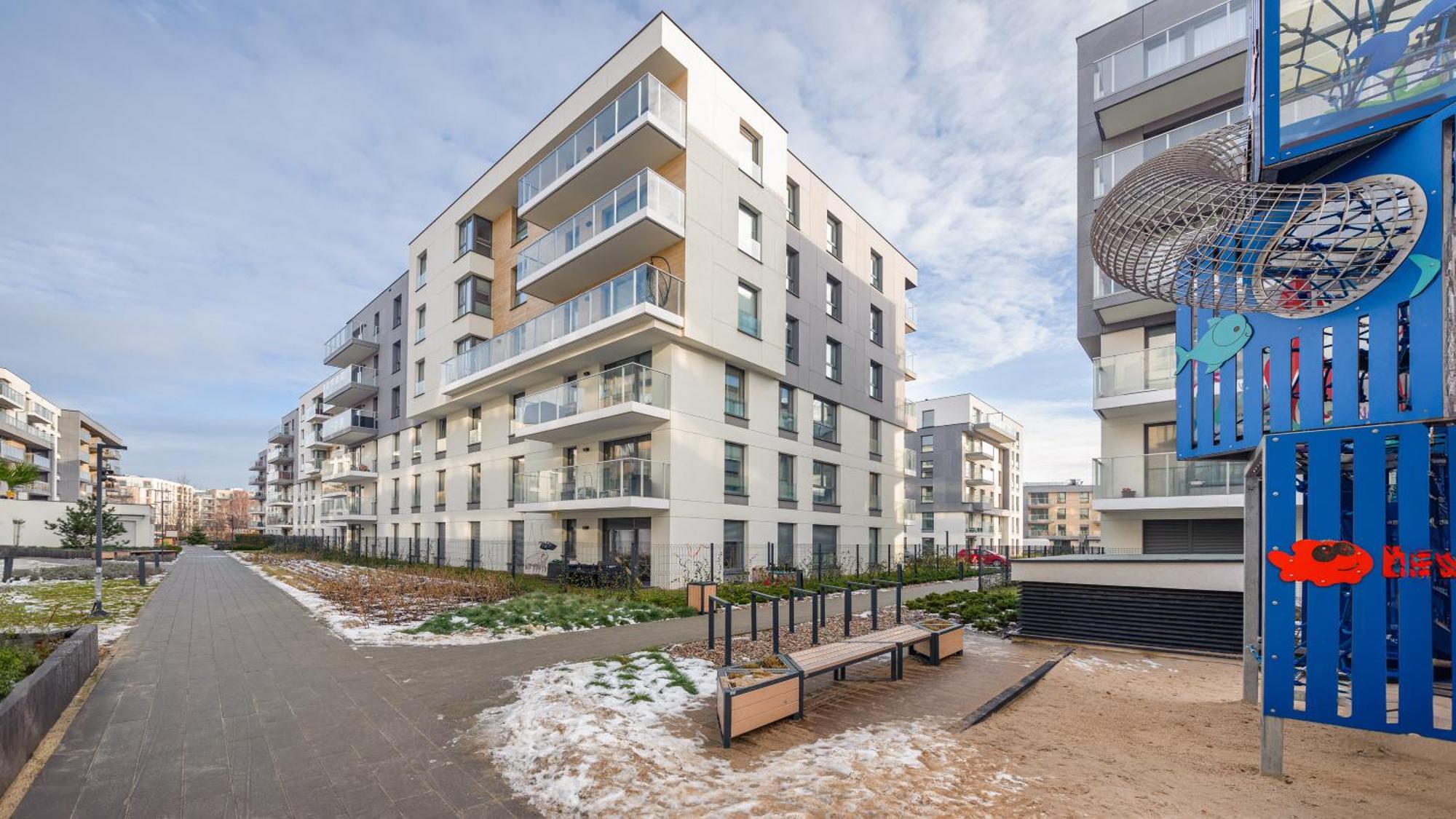 Apartamenty Sun & Snow Przystan Letnica Gdańsk Kültér fotó